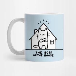 Cat: The Boss of The House Mug